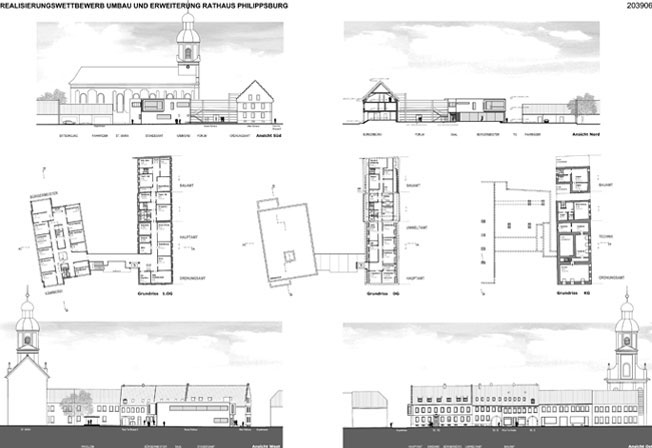 Rathaus Philippsburg / Plan 1