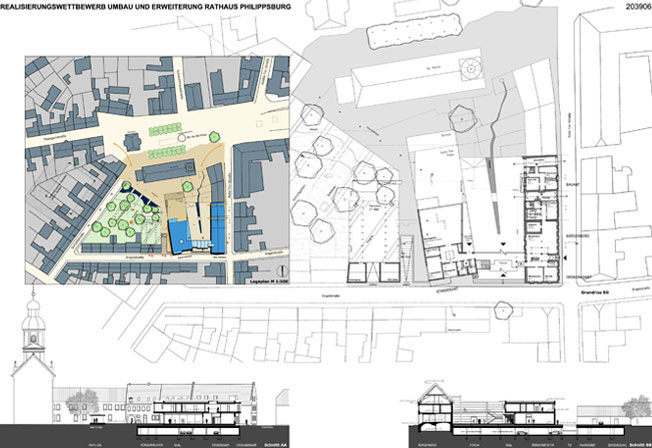 Rathaus Philippsburg / Plan 2